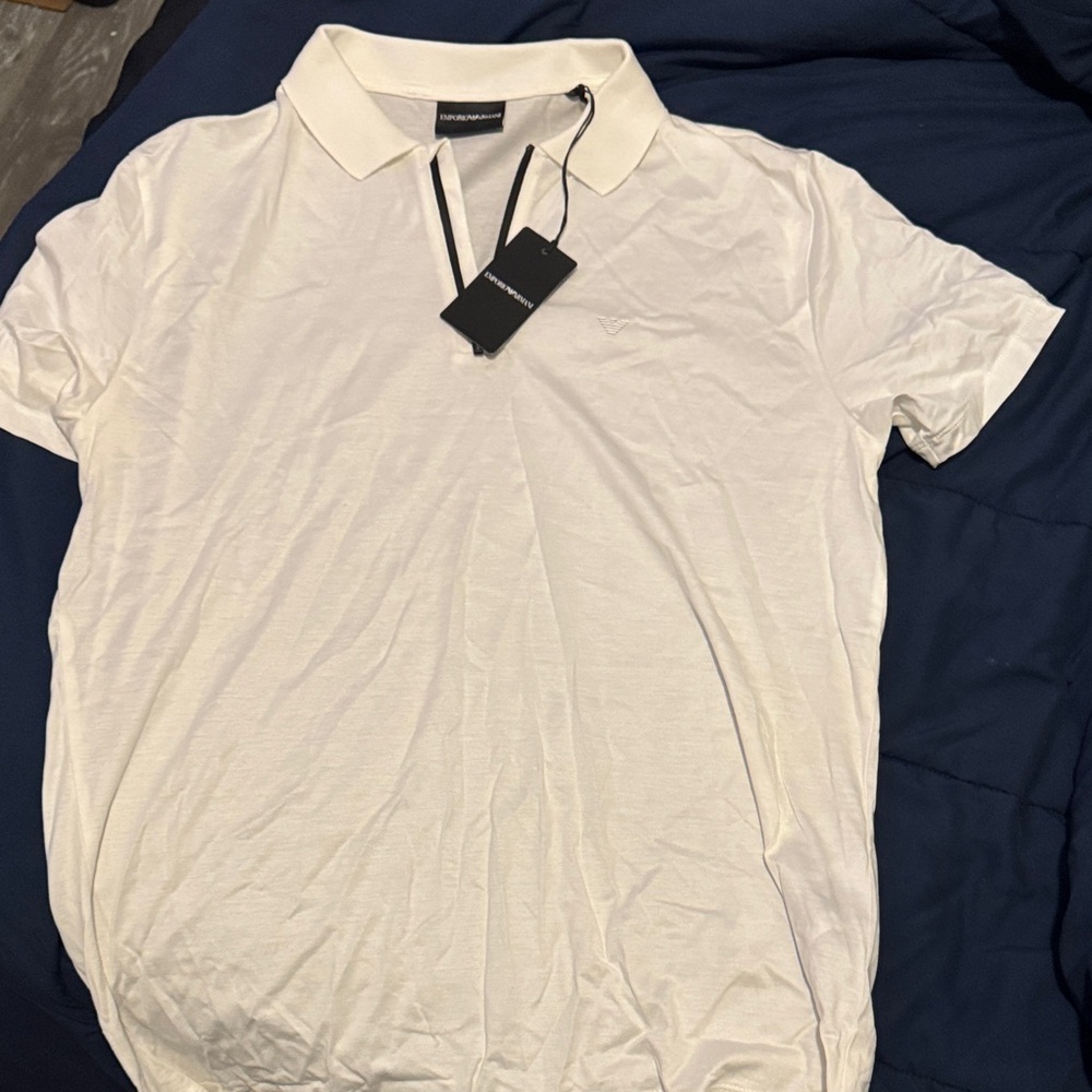 Classic White Polo
